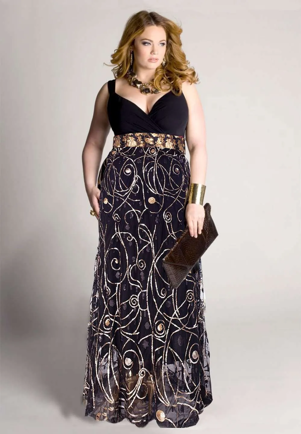 Alexandra Plus Size Dress (Made To Order)