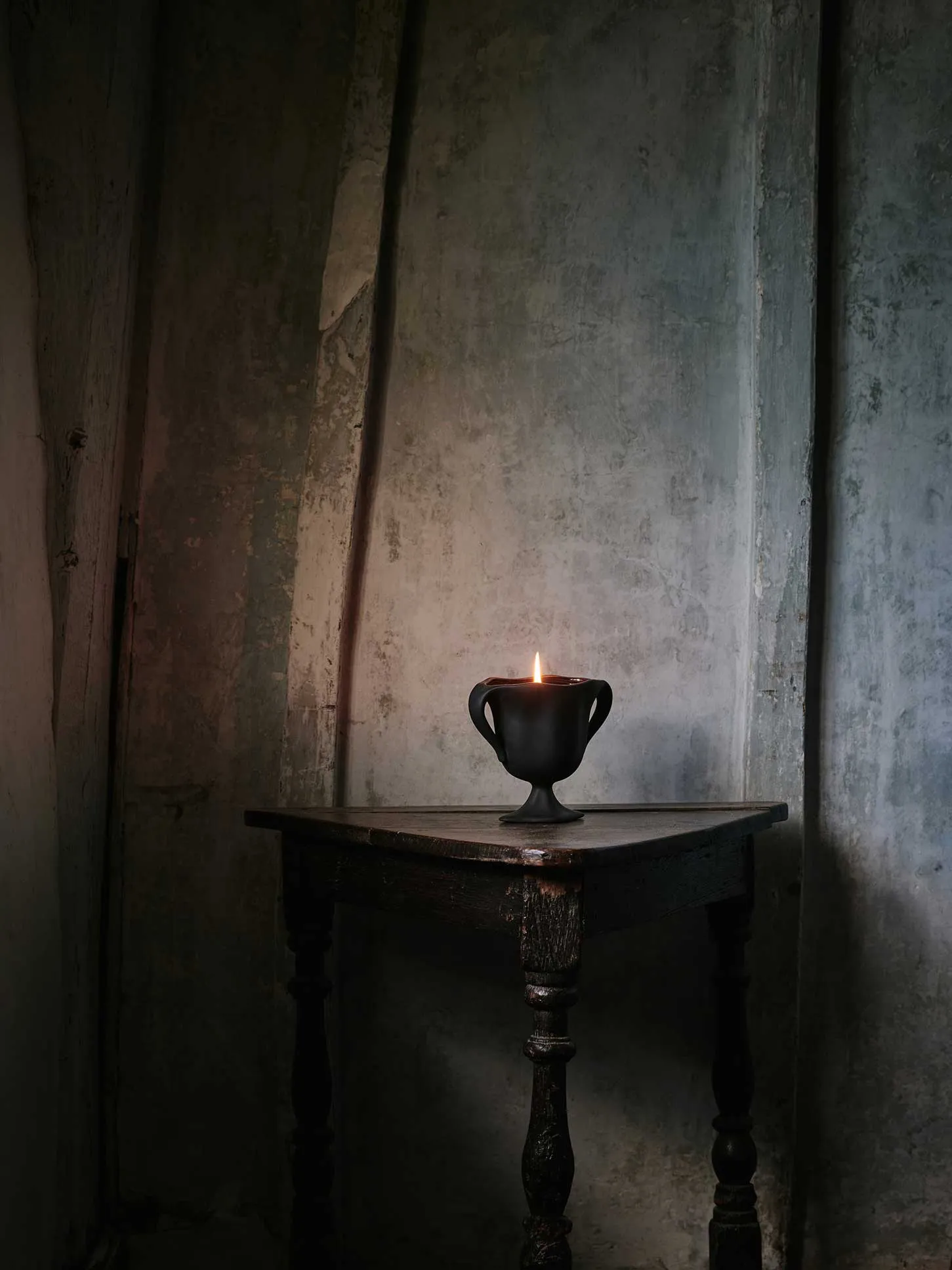 Augustine Candle by Moro Dabron