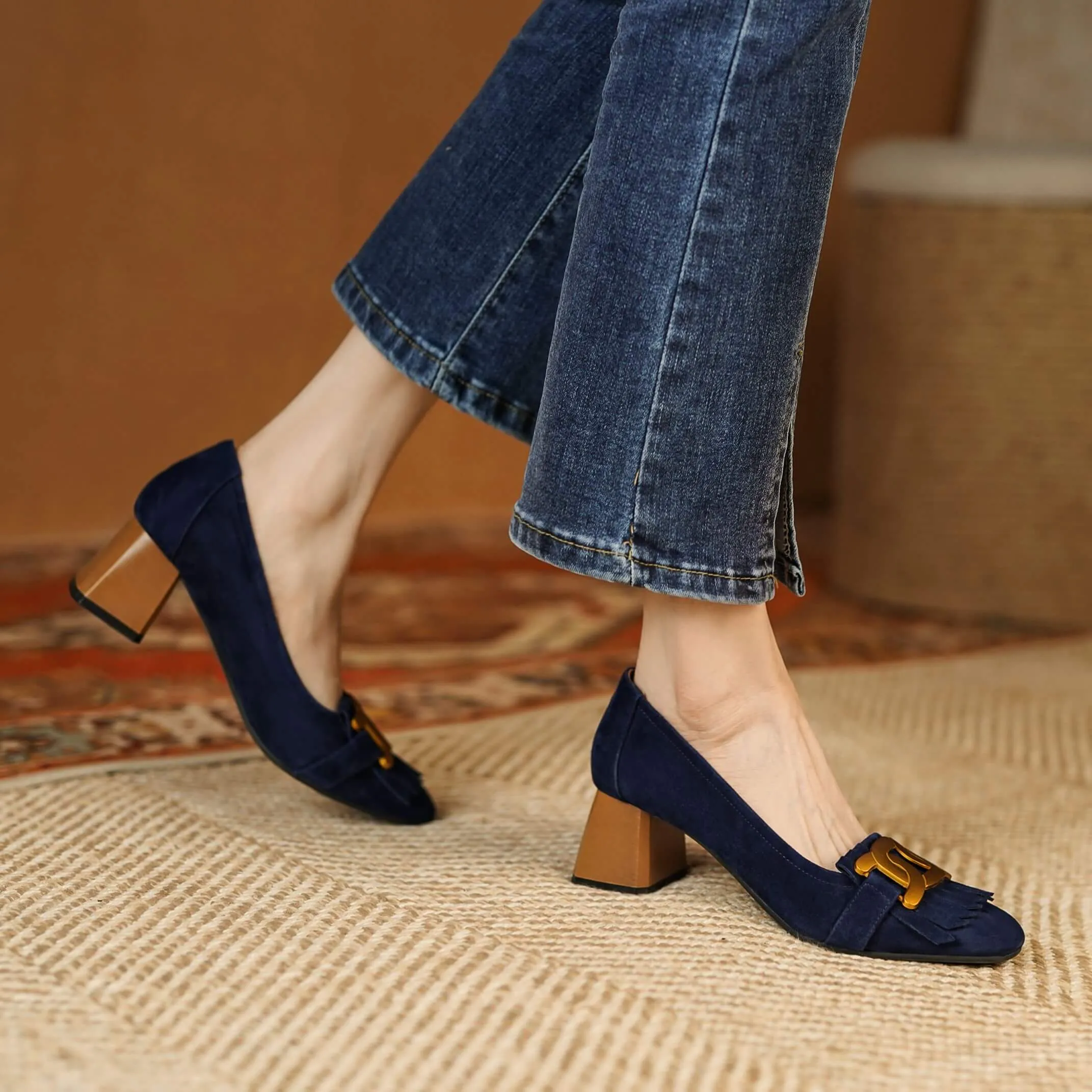 Bodia - Suede Loafers