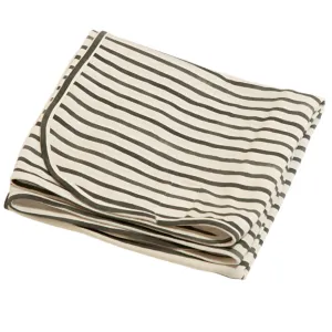 Charcoal Stripes Swaddle II