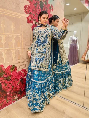 Exquisite Emerald Green Ensemble