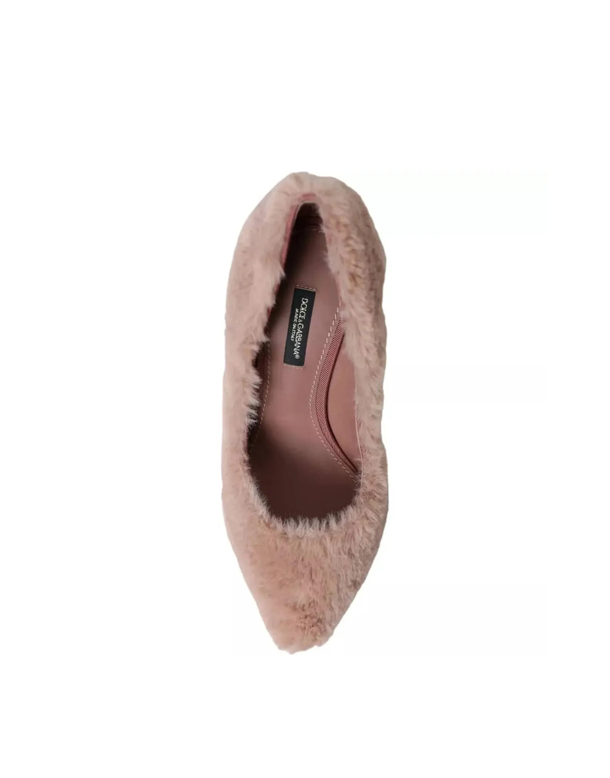 Faux Fur Heel Pumps