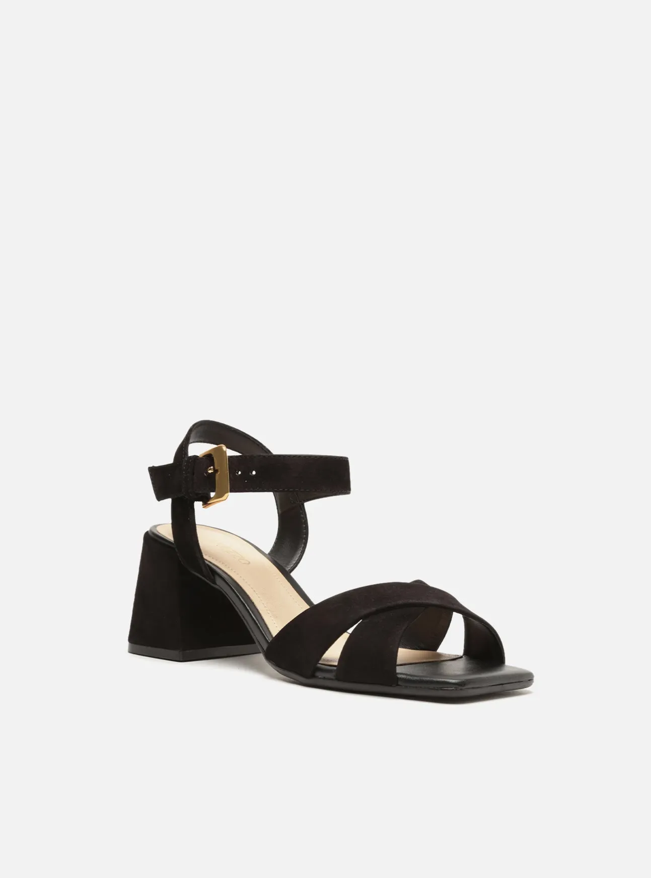 Hannah Mid Block Sandal