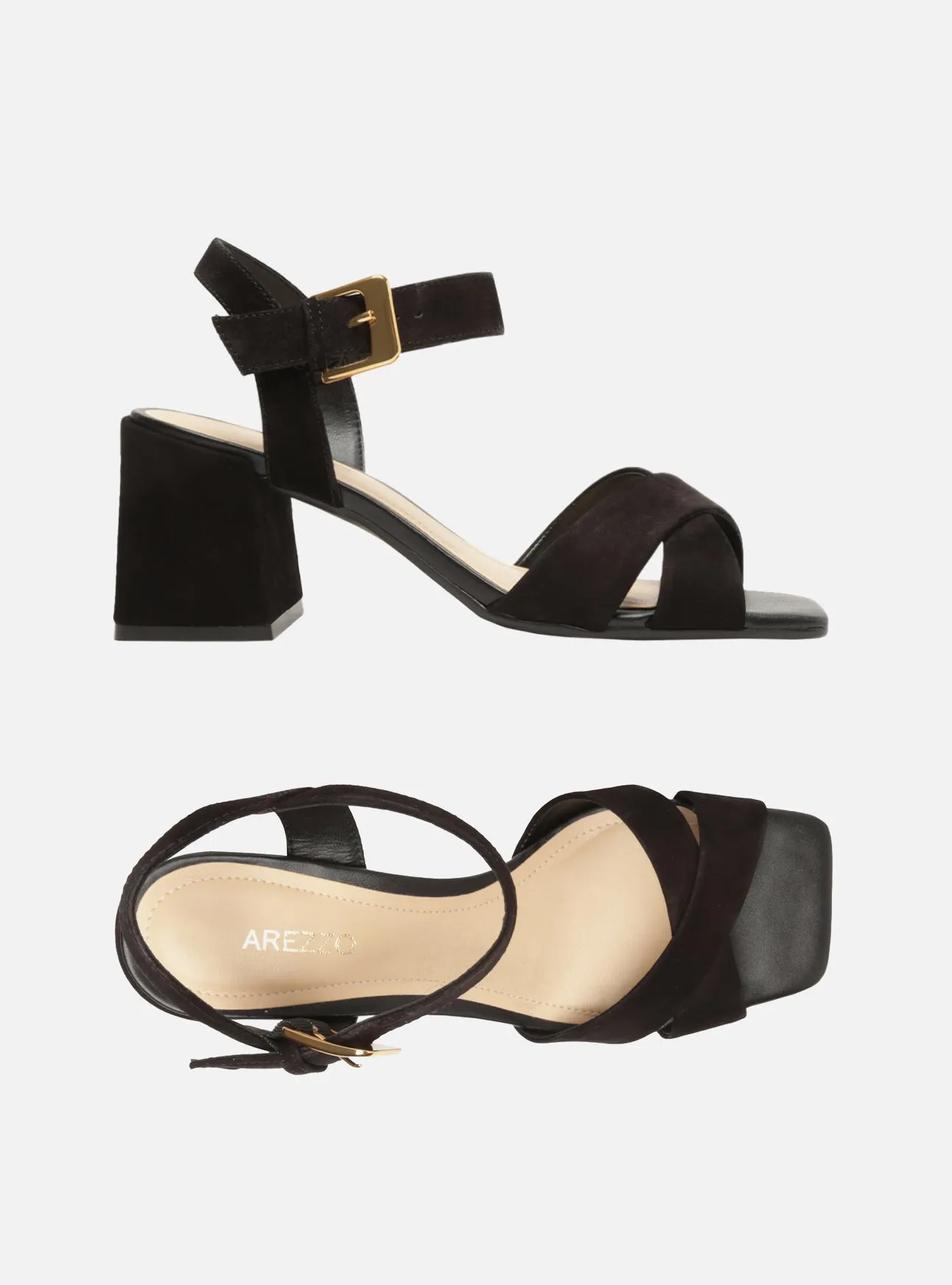 Hannah Mid Block Sandal