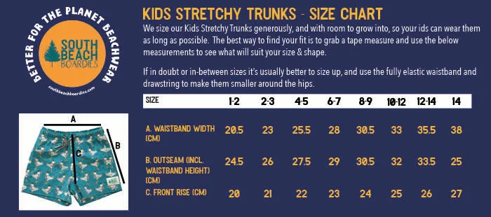 Kids Stretchy Trunks: Anglerfish