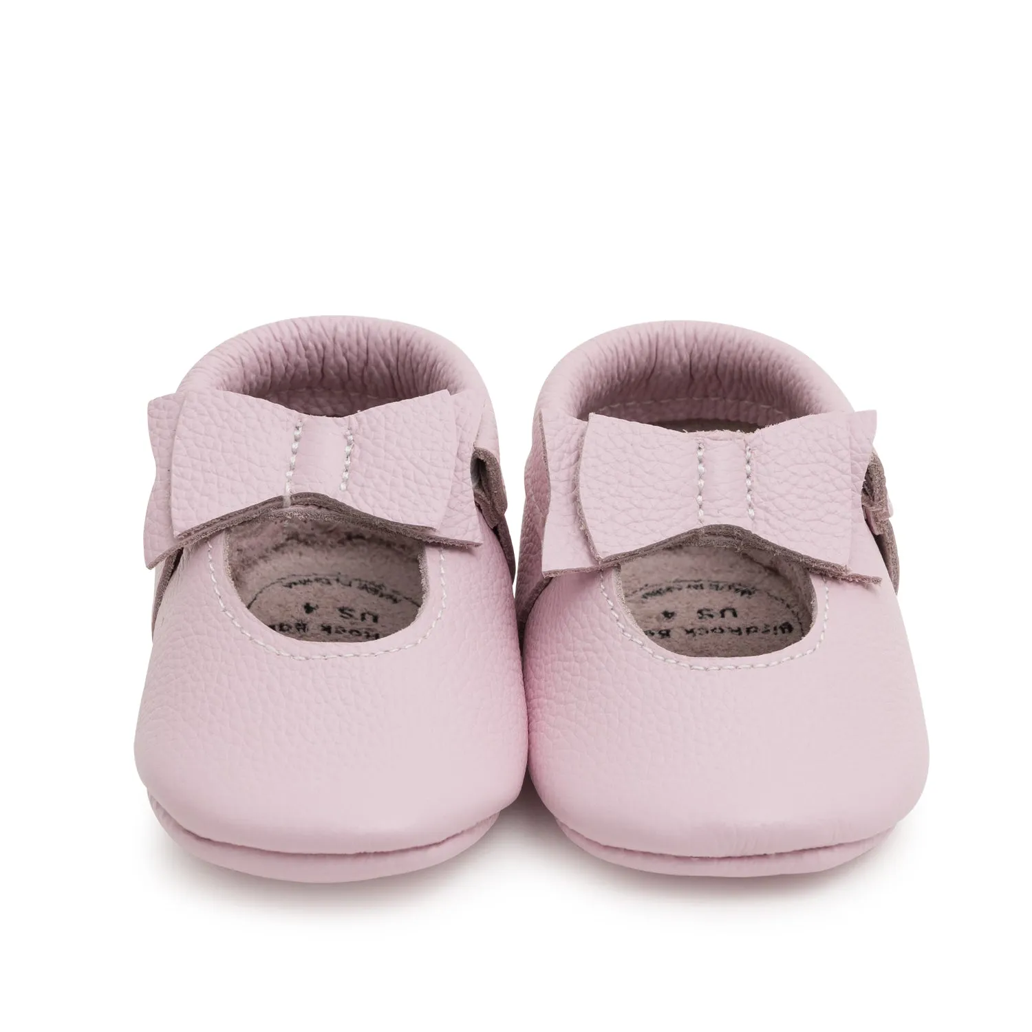 Lavender Bow Moccasins
