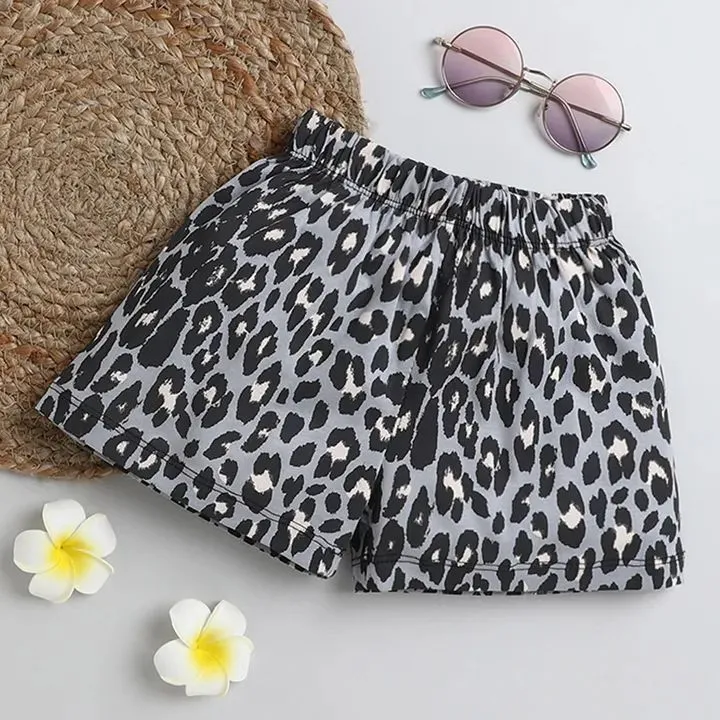 Leopard Printed Short