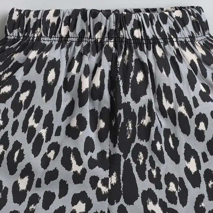 Leopard Printed Short