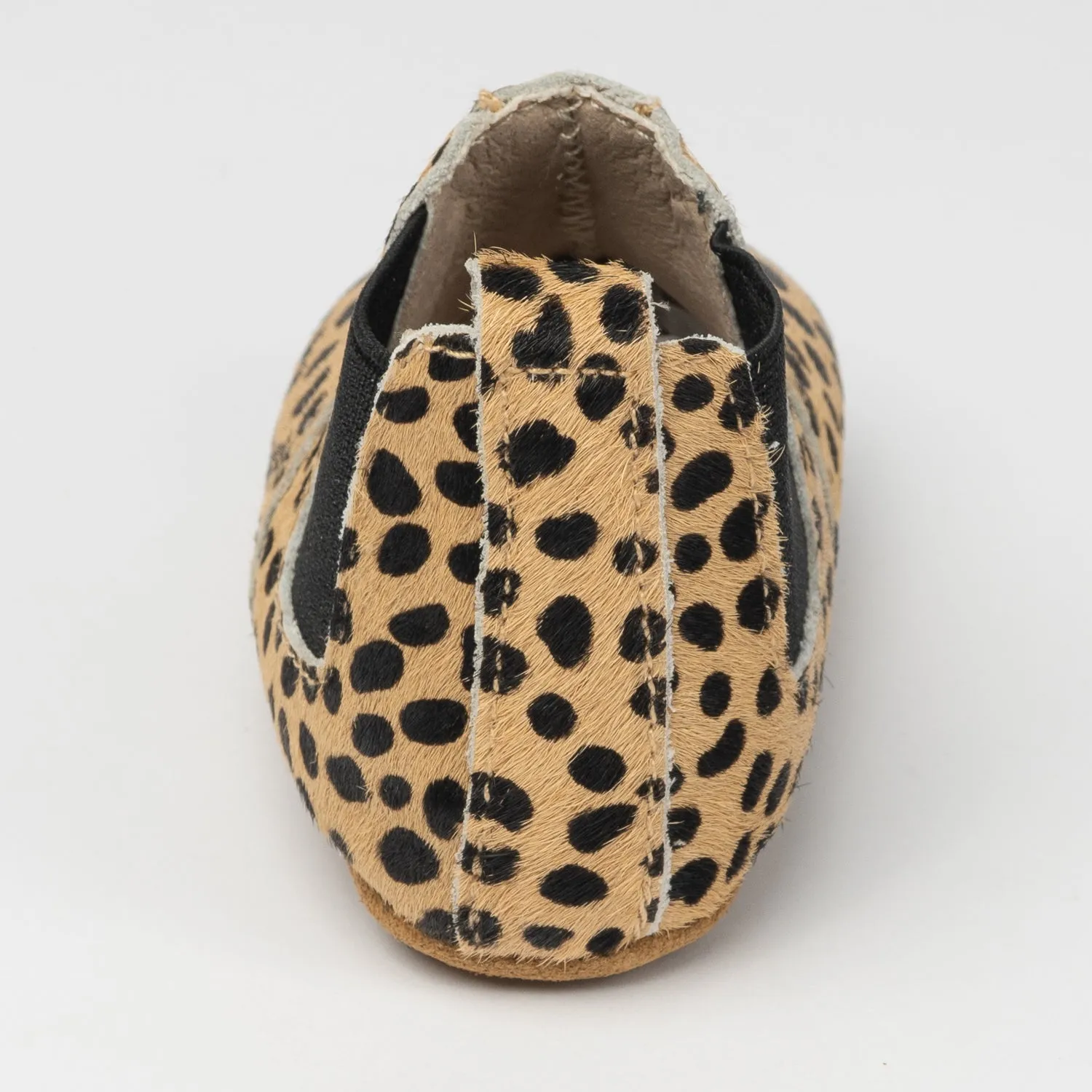 Liberty Leopard Mo-Hair Bootiemocc