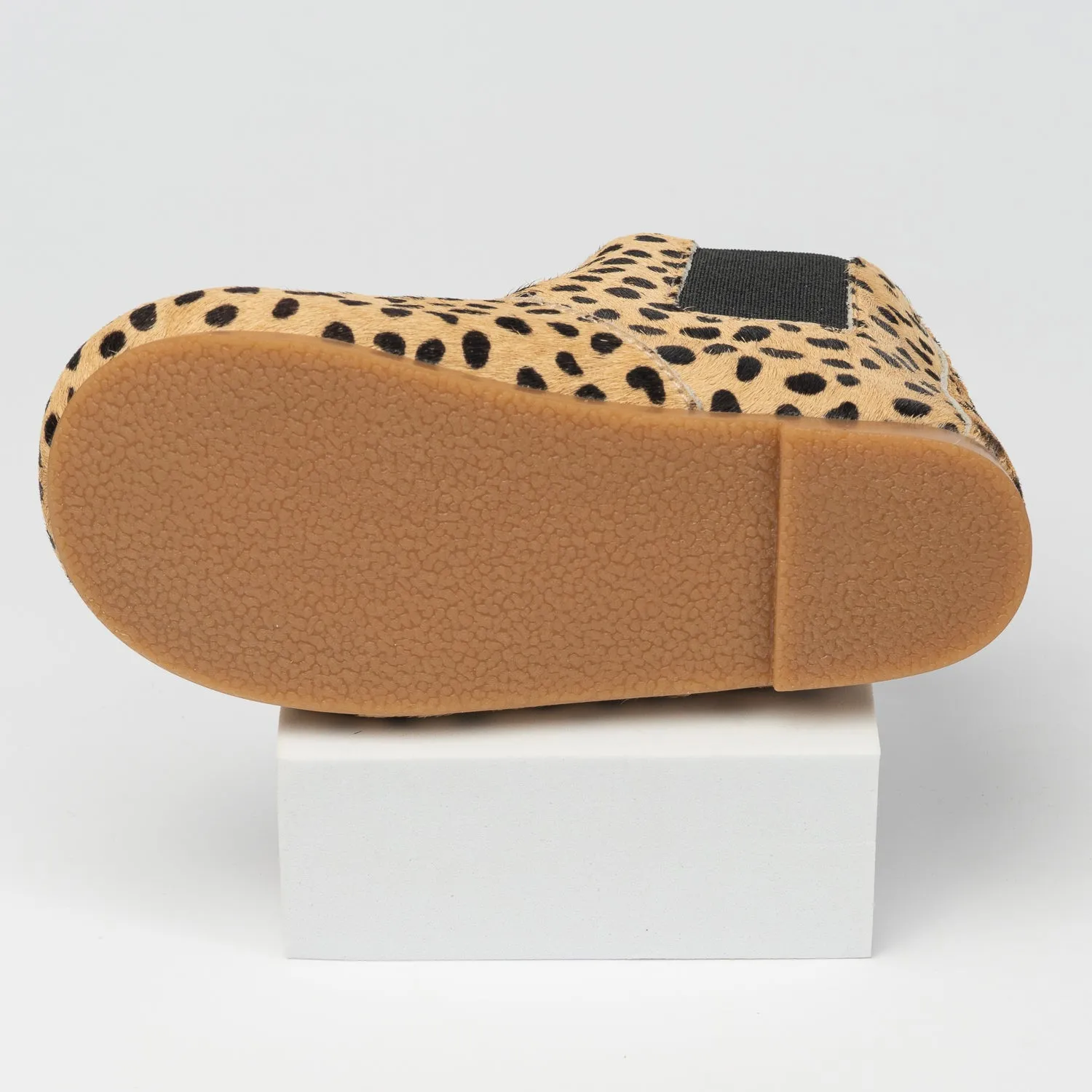 Liberty Leopard Mo-Hair Bootiemocc