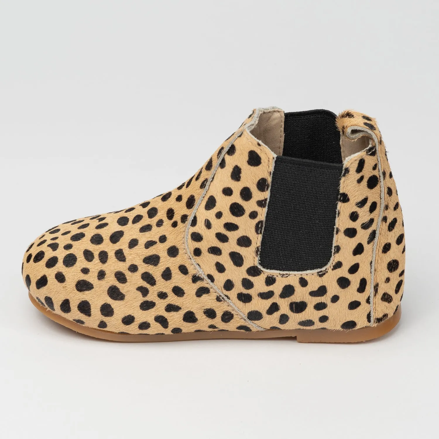 Liberty Leopard Mo-Hair Bootiemocc