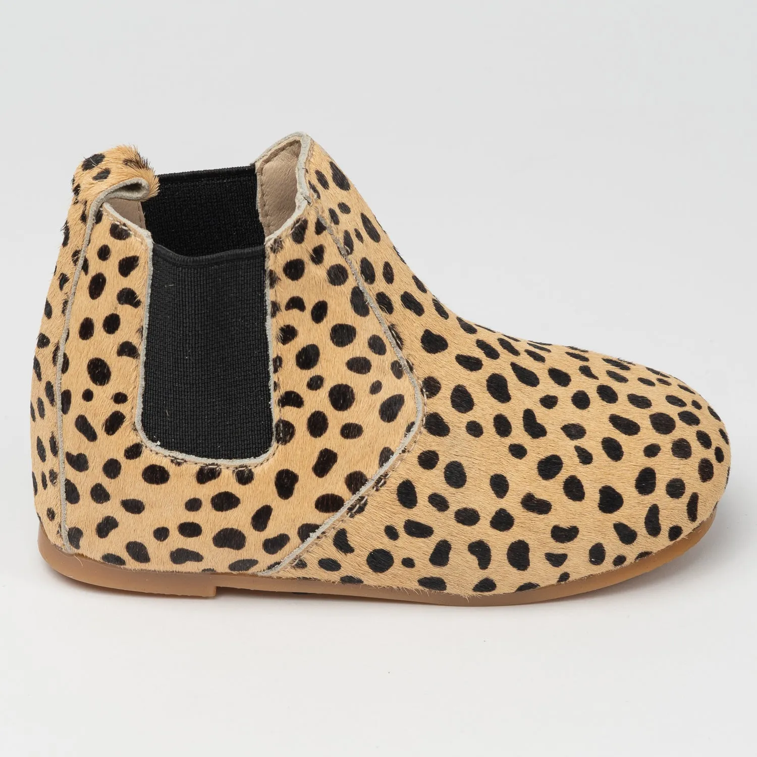 Liberty Leopard Mo-Hair Bootiemocc