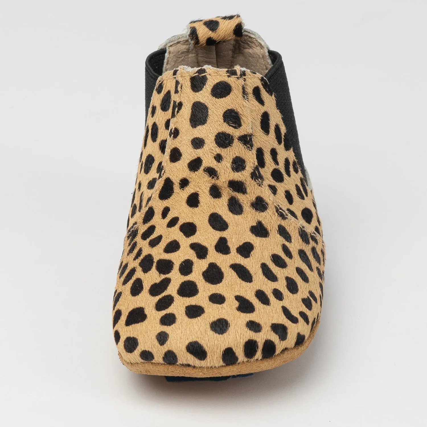Liberty Leopard Mo-Hair Bootiemocc