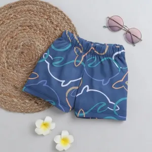Ocean with Whales Shorts