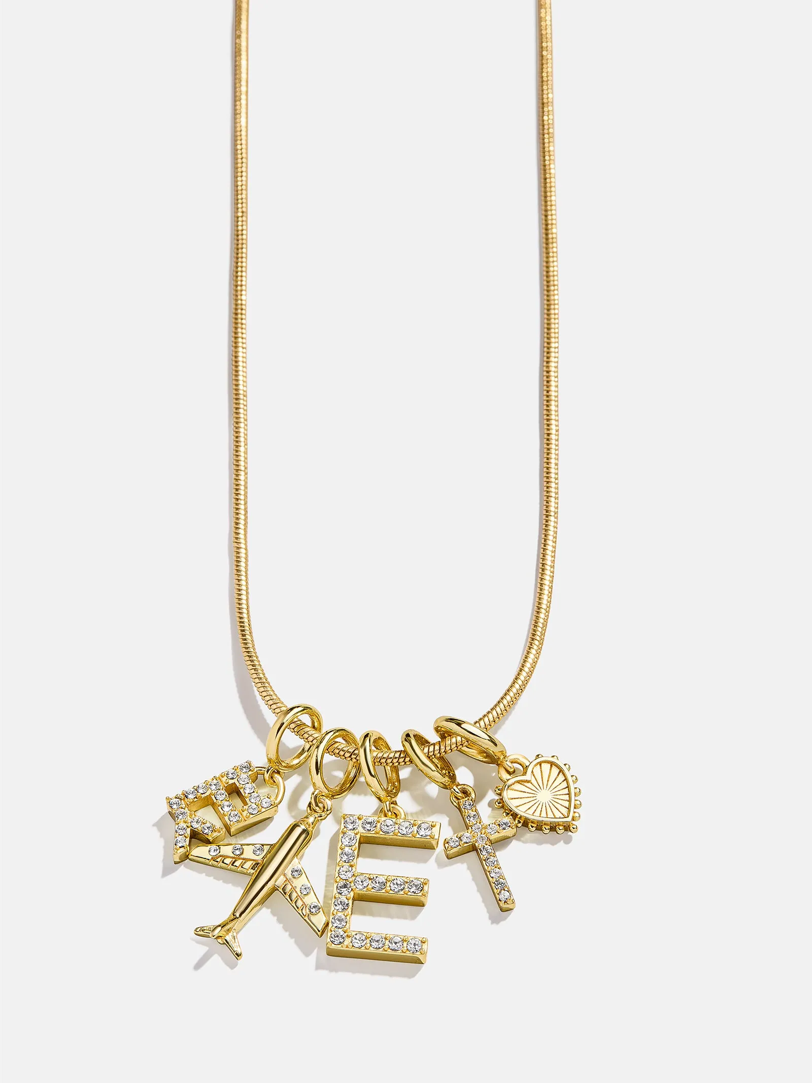 Pavé Initial Cluster Charm - Q