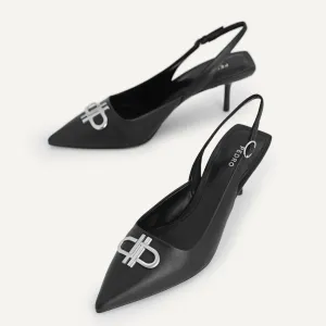 PEDRO Icon Leather Pointed Slingback Pumps