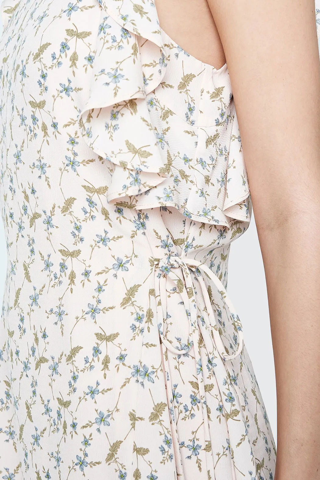 Perfect Illusion Floral Shift Dress
