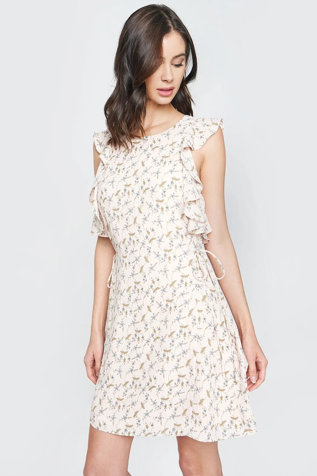 Perfect Illusion Floral Shift Dress