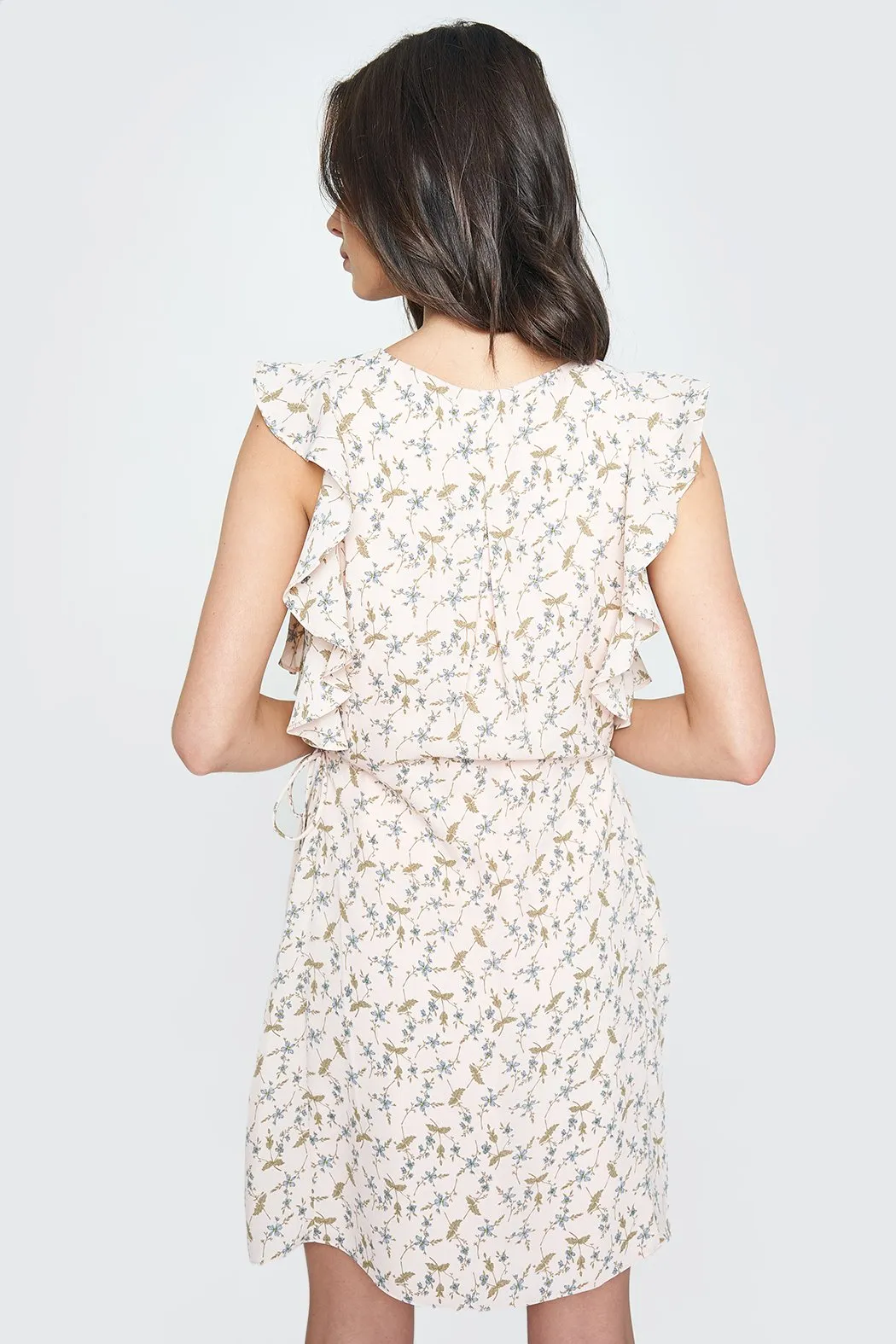 Perfect Illusion Floral Shift Dress