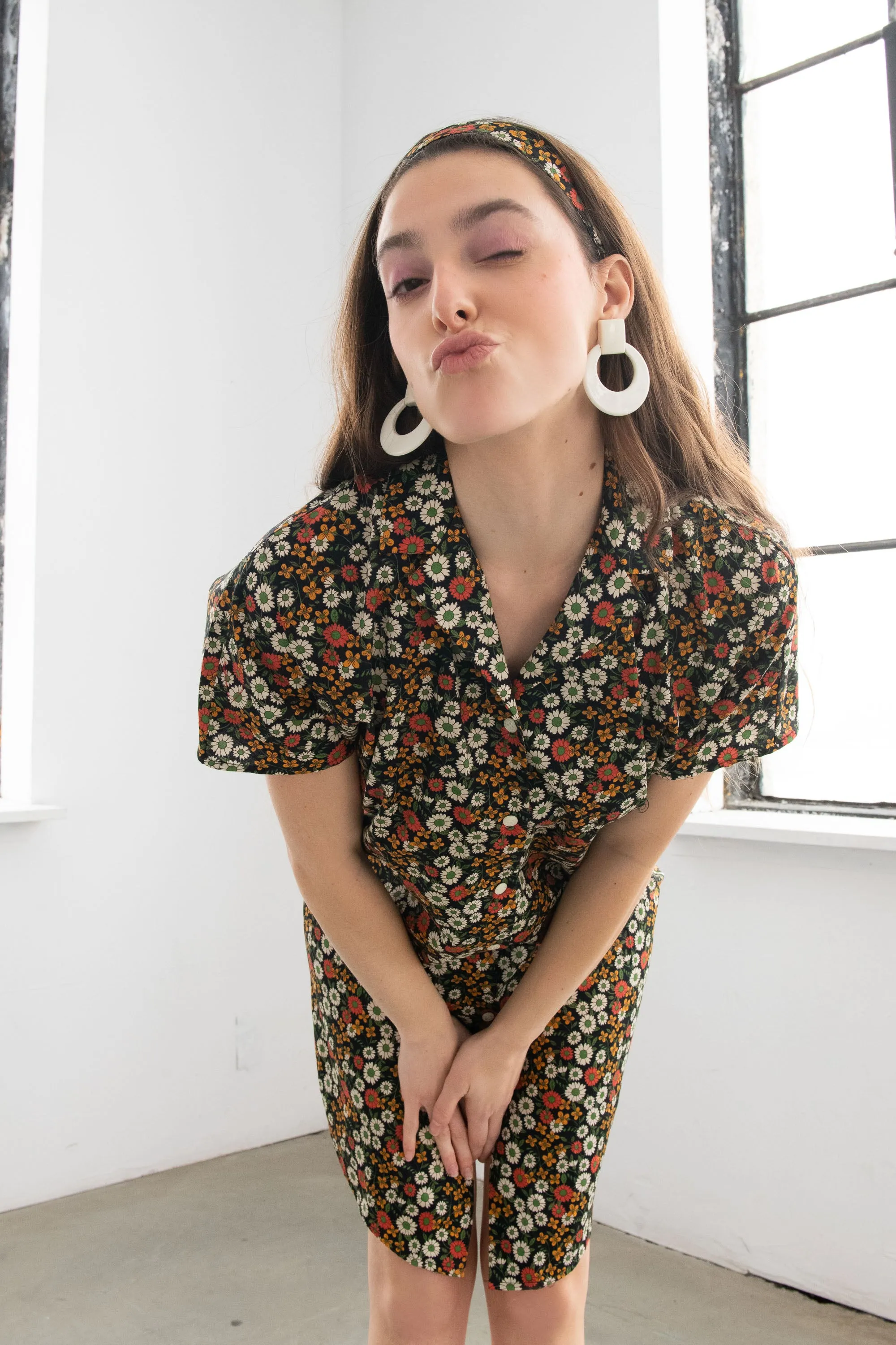 Robe chemisier Hibiscus