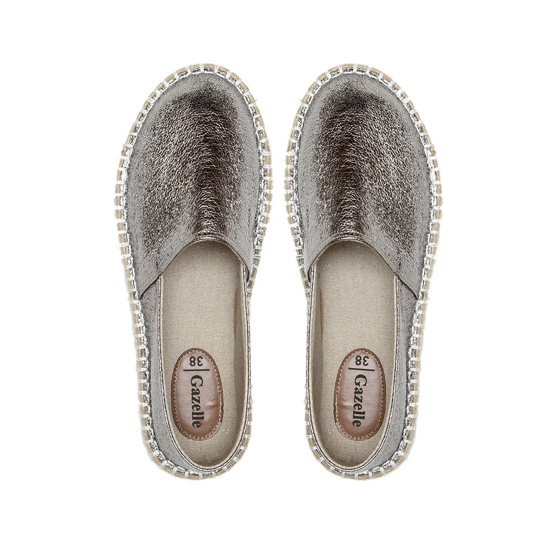 Silver Women Espadrilles