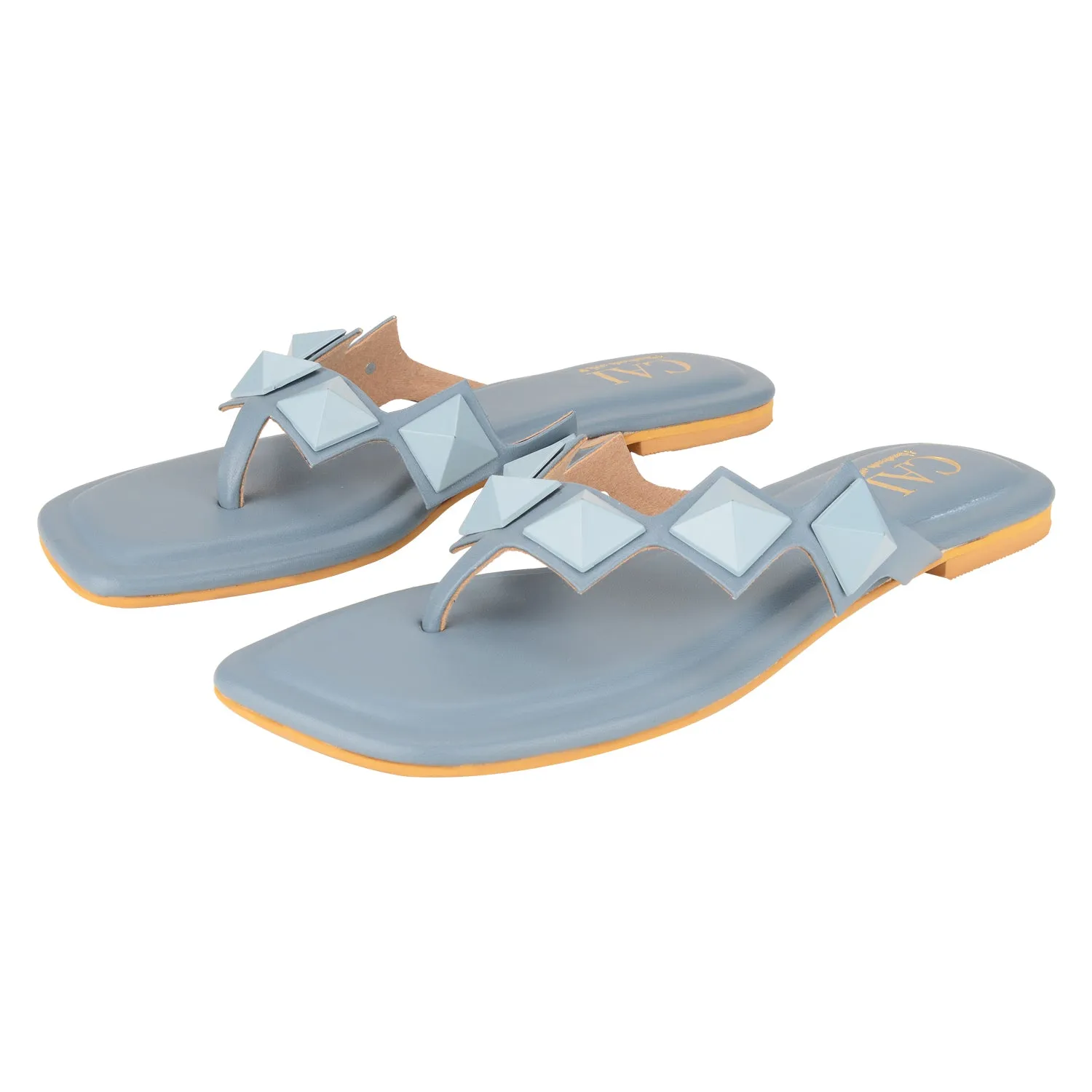 Studded Slip On Blue