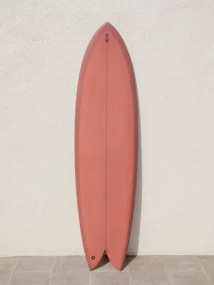 Tyler Warren | Dream Fish Quad 6'5” Mauve Surfboard