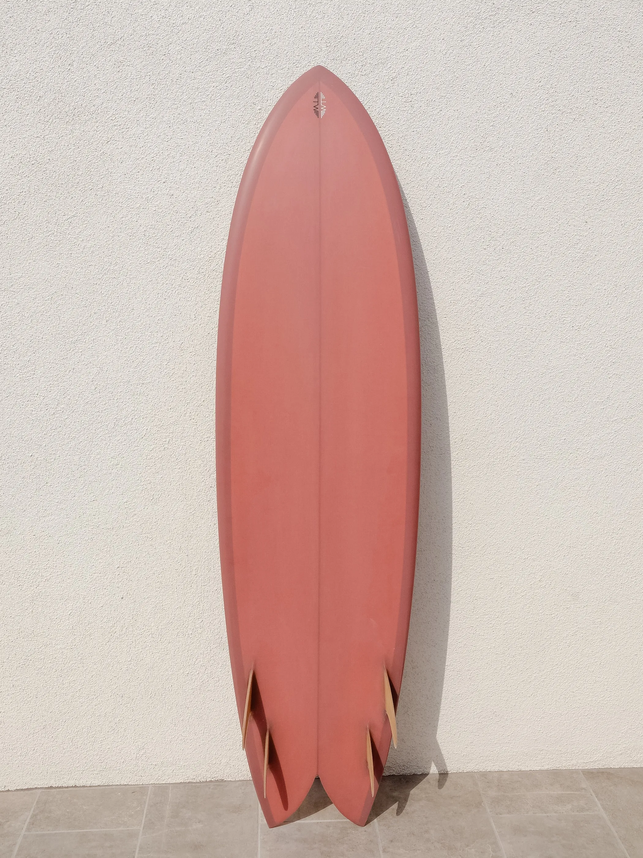 Tyler Warren | Dream Fish Quad 6'5” Mauve Surfboard