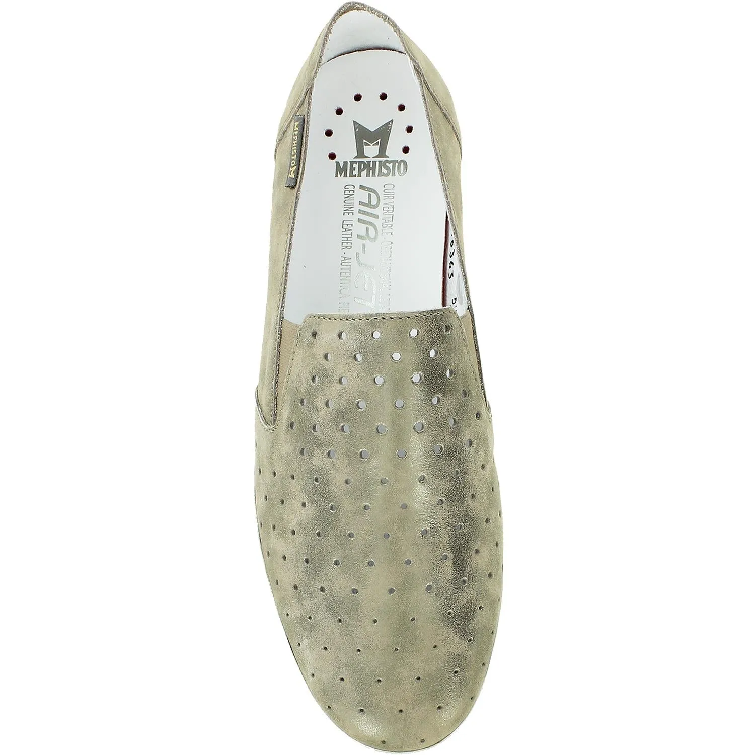 Women's Mephisto Korie Perf Dark Taupe Leather