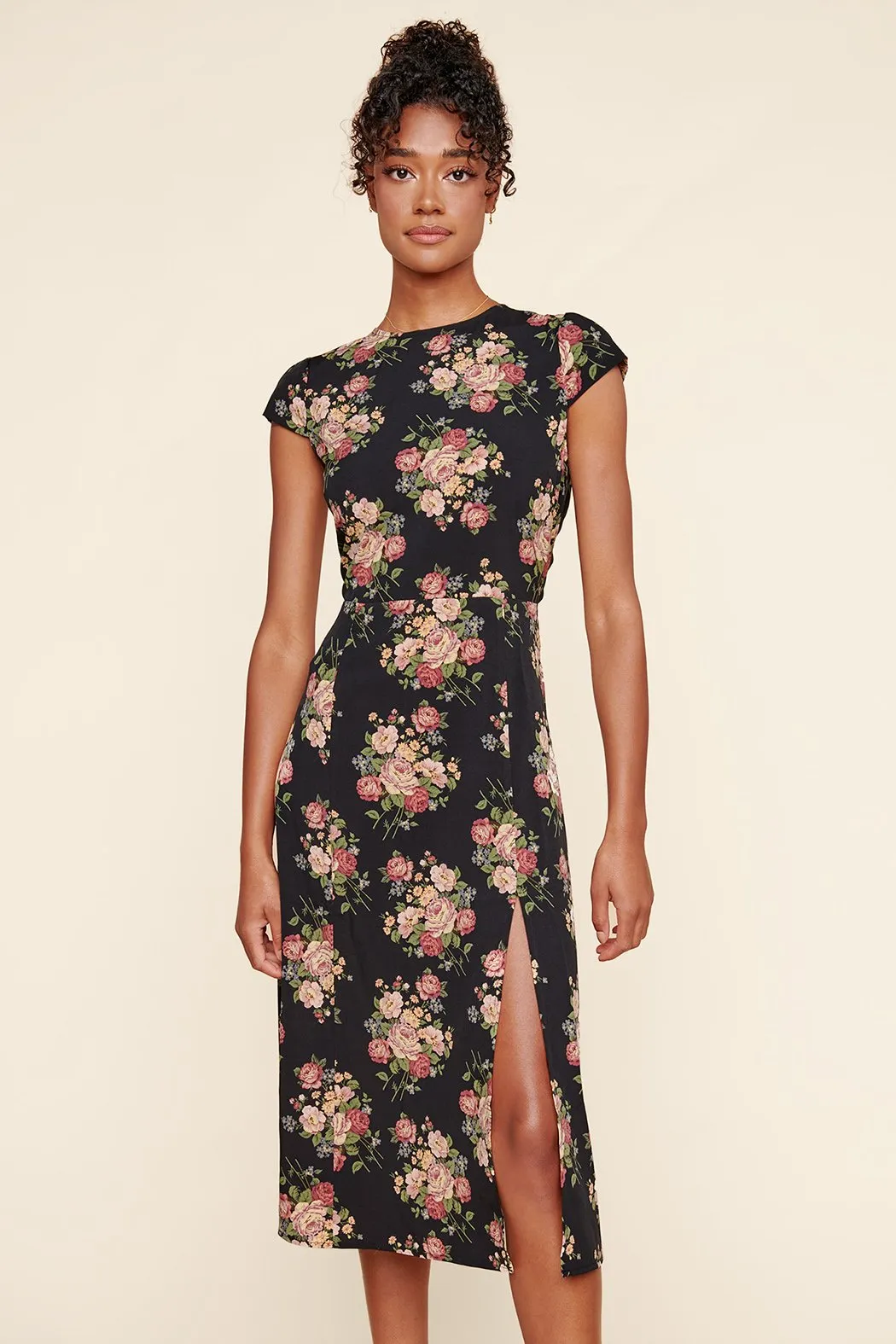 Zafrina Rose Bloom Midi Dress