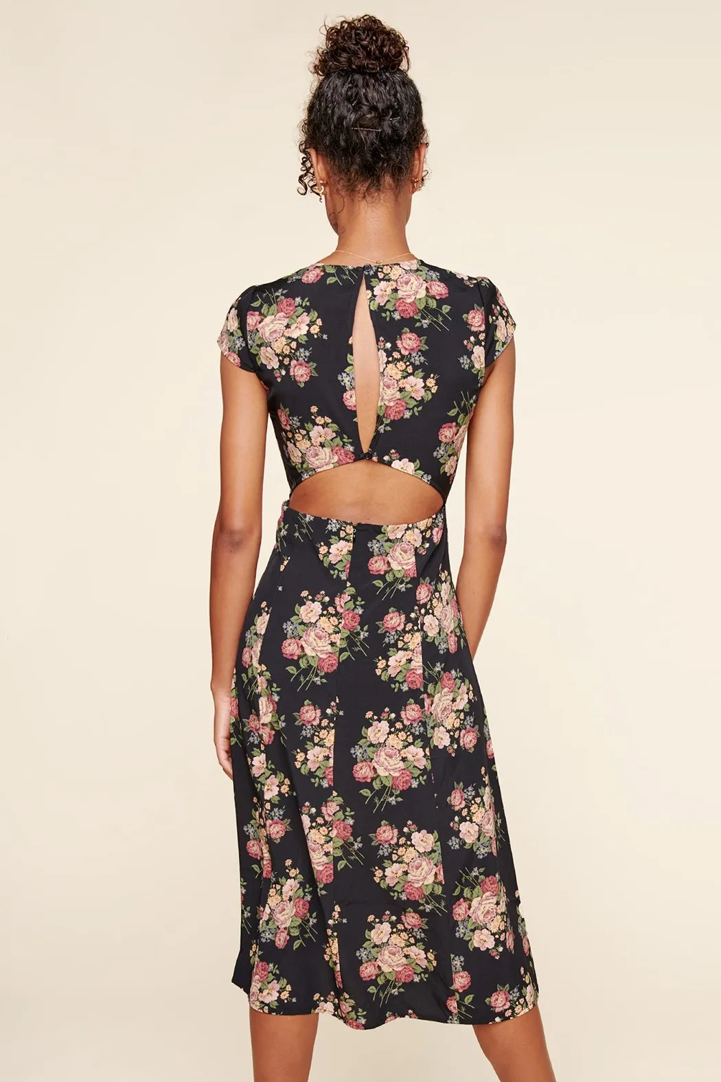 Zafrina Rose Bloom Midi Dress